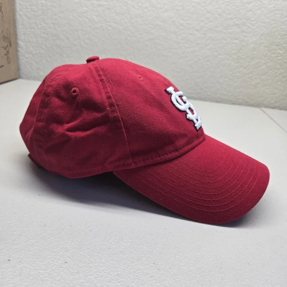 St Louis Cardinals‎ Women Baseball Cap OS Red New Era Curved Buckle Strapback